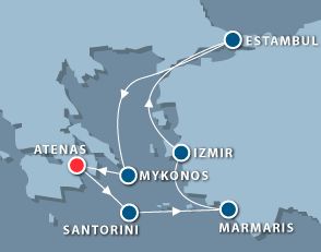 Greece cruises - Turkey cruises