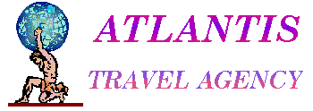 Atlantis Travel Agency in Athens, Greece